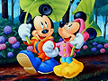 Oyunu Mickey - Friends find the alphabet