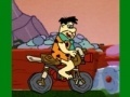 Oyunu Flintstones biking