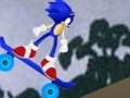 Oyunu Sonic on the skateboard