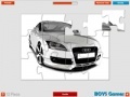 Oyunu Audi Super Car Puzzle