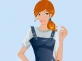 Oyunu Paint girl dressup