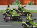 Oyunu Power Rangers Moto Race