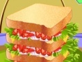 Oyunu Big sandwich decoration