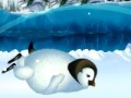 Oyunu Flying penguins on snow globe