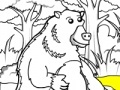 Oyunu Rosy Coloring: Jungle Bear