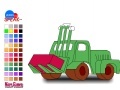 Oyunu tractor coloring