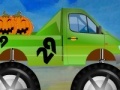 Oyunu Monster truck Halloween race