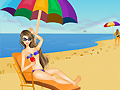 Oyunu Becky at the beach