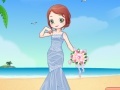 Oyunu Summer bride dress up game