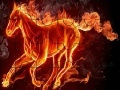 Oyunu Flame horse puzzle