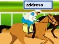 Oyunu Horse racing typing