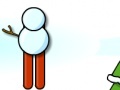 Oyunu Snowman skiing