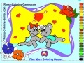 Oyunu Rossy Coloring Games: lovers mouse