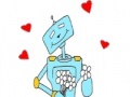 Oyunu Robots in love coloring