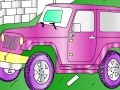 Oyunu Jeep Coloring