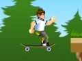 Oyunu Ben 10 Skateboarding