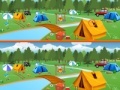 Oyunu Camping: Spot the Difference