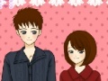 Oyunu Valentine Couple Dress Up Game 