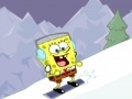 Oyunu SpongeBob squarepants snowboarding in Switzerland