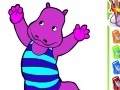 Oyunu Happy Hippo Coloring 