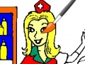 Oyunu Coloring: Nurse
