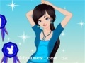 Oyunu Blue Girl Dress up