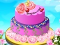 Oyunu Cake in flowers