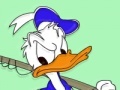 Oyunu Baffled Donald online coloring page