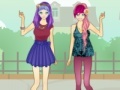 Oyunu Boho Chic Sisters dress up game