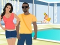 Oyunu Kanye West and Kim Kardashian Kissing