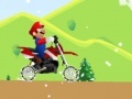 Oyunu Snow motocross Mario