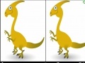 Oyunu Dinosaur Goofs spot the difference