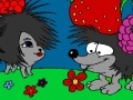 Oyunu Coloring: Alluring Love Hedgehogs