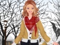 Oyunu Sam winter walk dress up