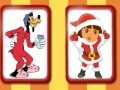 Oyunu Christmas Stars Memory Cards 