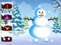 Oyunu Snowman decor