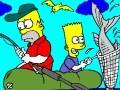 Oyunu Bart And Homer to Fishing