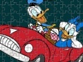 Oyunu Duck and Daisy Car Puzzle