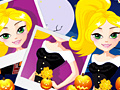 Oyunu Amusing Halloween Girl Make Up
