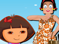 Oyunu Zoe with Dora dressup