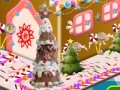 Oyunu Gingerbread house cake 