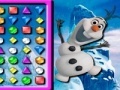 Oyunu Frozen Olaf Bejeweled