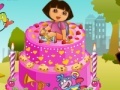 Oyunu Dora Birthday: Cake Decor