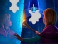 Oyunu Anna y Elsa en el Hielo Puzzle