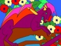 Oyunu Kid's coloring: The dragon on the tree
