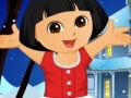 Oyunu Dora Christmas Dressup