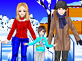 Oyunu Ice Skating Family